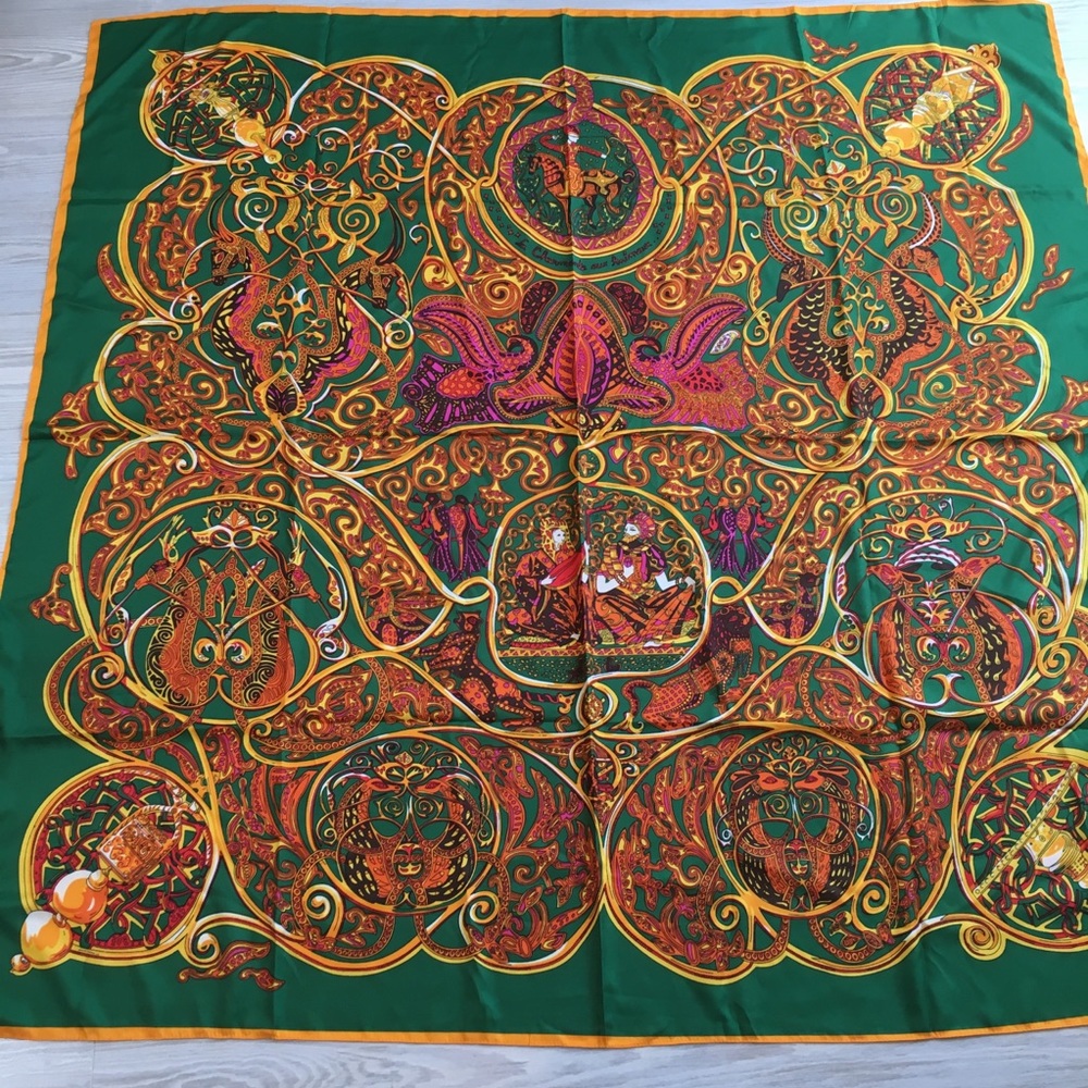 Sassy Jones Silk Scarf